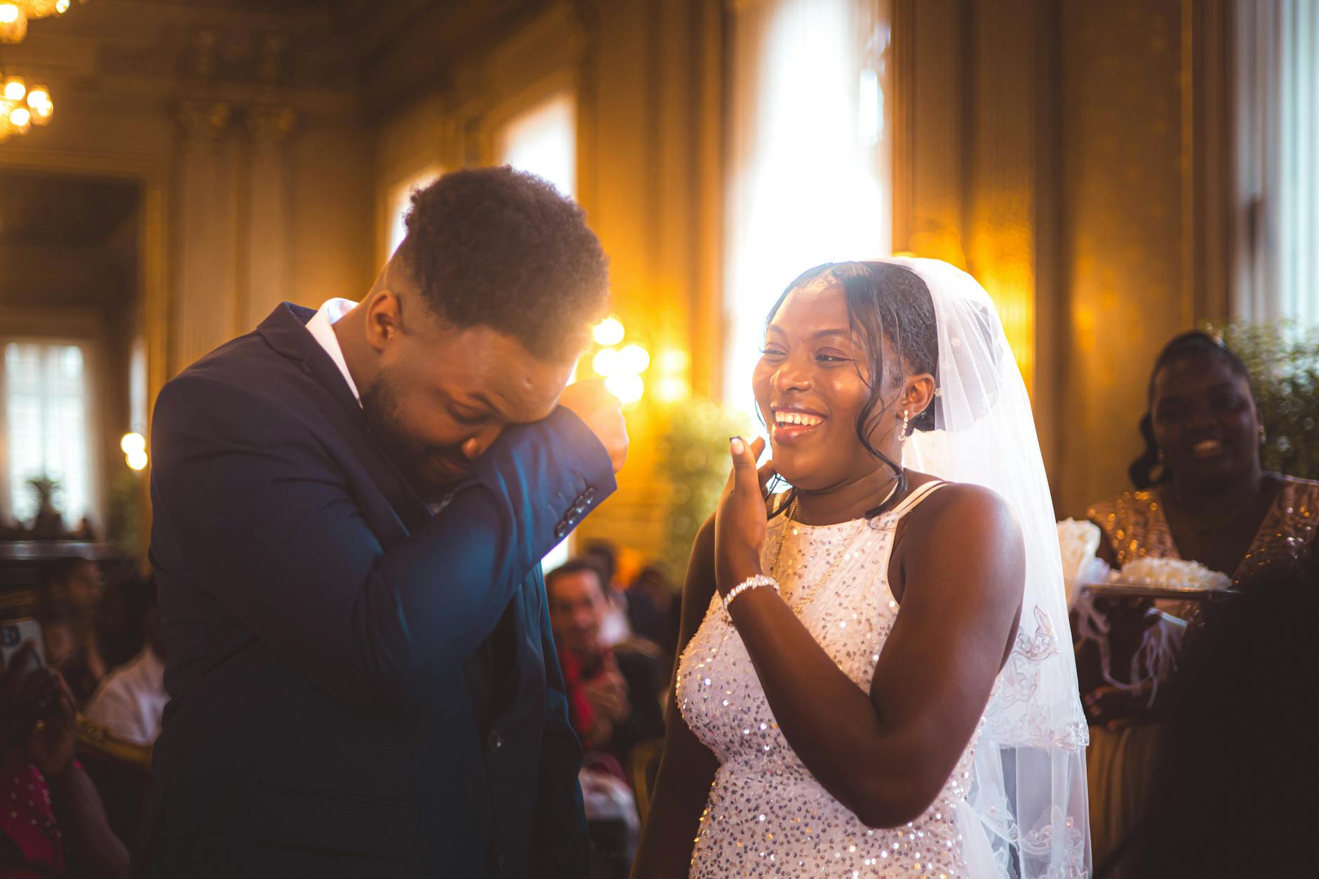 Zeremonie im festlichen Saal